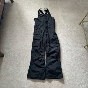 The North Face Black Overall Snow Pants